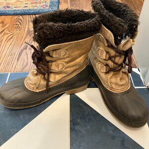 Sorel Leather Snow Boots (Youth Size 6)